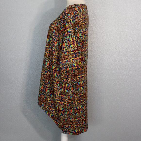 LuLaRoe Irma Tunic Size Small High-Low Design - Picture 4 of 8